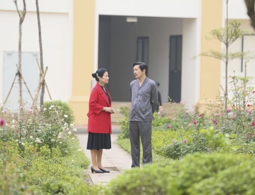 Những hình ảnh cực “chất” của Nghệ sĩ Minh Vượng, Trung Anh trong phim “Trở về giữa yêu thương” quay tại Lotus Care